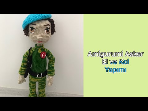 PART 2 Amigurumi Asker Bebek Yapımı #amigurumiasker #amigurumielyapımı #amigurumiparmaklıel