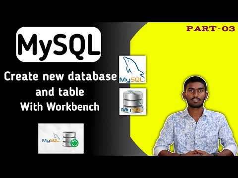 How to Create new Database and Table with Workbench | MySQL Tutorial for Beginners | Amiths Thoughts