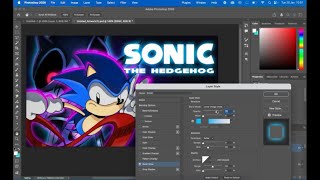 Sonic OVA Speed Drawing