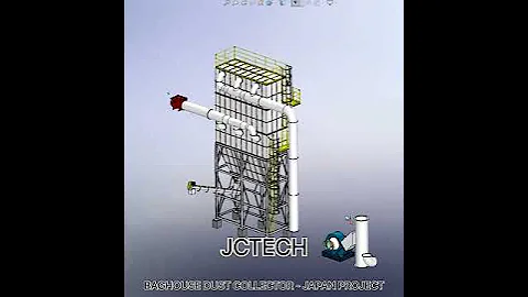 JC TECH  - JAPAN PROJECT -  BAGHOUSE DUST COLLECTOR