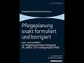 Pflegeplanung Exakt Formuliert Und Korrigiert