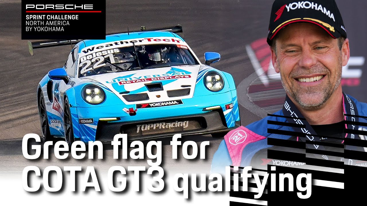 GT3 Cup Qualifying at COTA: Porsche Sprint Challenge North America