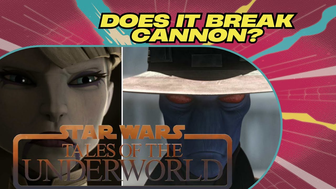 Star Wars Tales of the UNDERWORLD - BOOK Comparison & REVIEW  Canon Fodder
