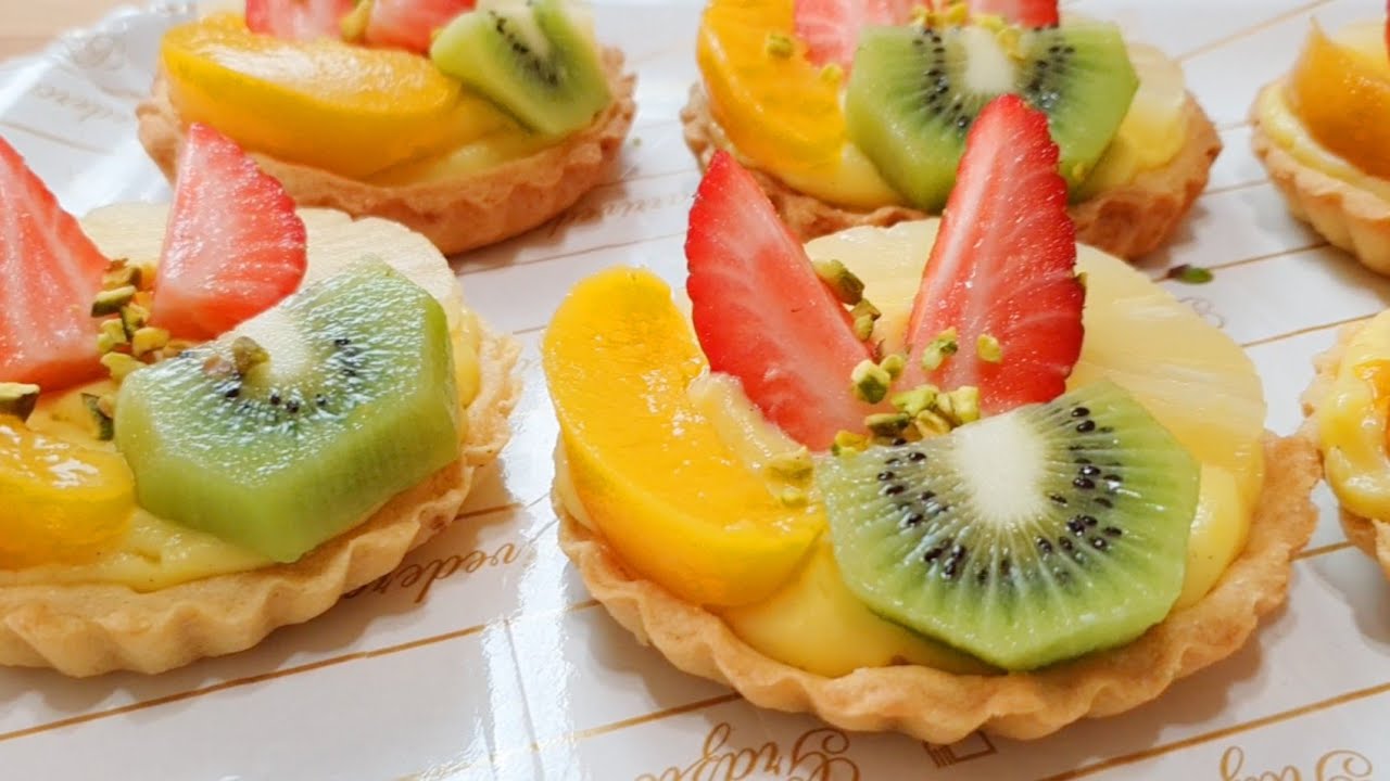 Tartellette Alla Frutta Piu Buone Del Mondo Cestini Di Frolla Con Crema Pasticcera E Frutta Youtube