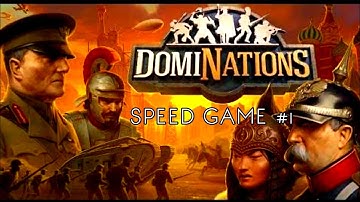 Partida SPEED de Dominations 🎮🎮😎