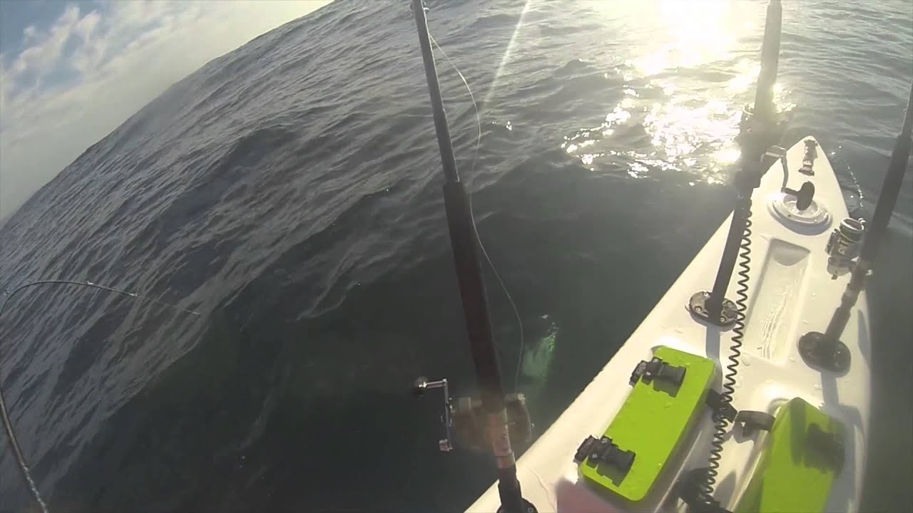 Paddleski fishing for tunaDurban November 2014 , 21kg YFT YouTube