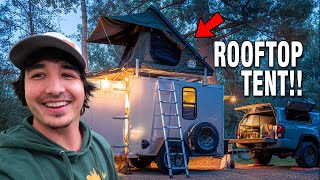 I added a SECOND-STORY to my Cargo Trailer Overlanding Camper! by Joel Tremblay 6,110 views 10 months ago 7 minutes, 36 seconds