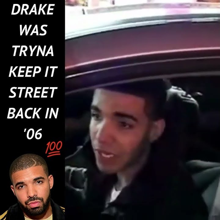 Drake 2006 tryna be gangsta
