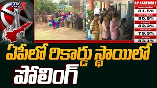 ఏపీలో రికార్డు స్థాయిలో పోలింగ్ : New Record In AP Polling | Elections 2024 | TV5 News