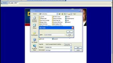 Frontpage Tutorial with David Cavanagh