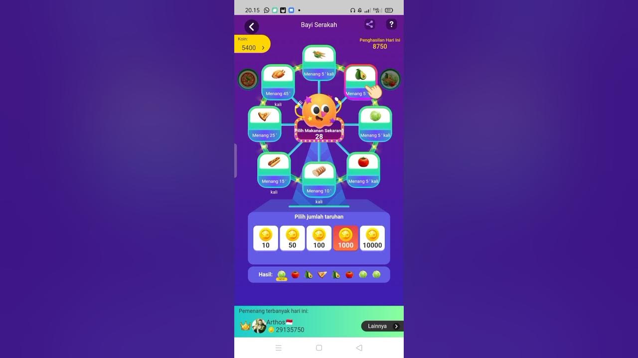 cara jitu main Greedy aplikasi YoYo ModalMulung YouTube