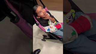 Getting Her Pink Cast On Today