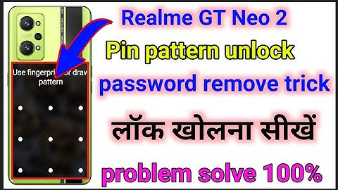 Realme gt Neo 2 hard reset /format lock / how to remove pin pattern Realme Gt Neo 2