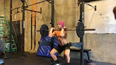 Bottom Up Front Squat