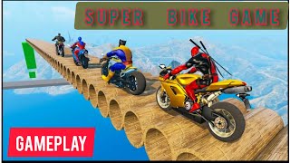 Super Hero Bike Stunt GT Racing - Mega Ramp Games | Android Bike Racing Gameplay | screenshot 5