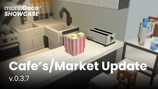 monoDeco Plus Furniture Addons - Cafe's/Market Update 0.3.7 | MCPE 1.20.70+