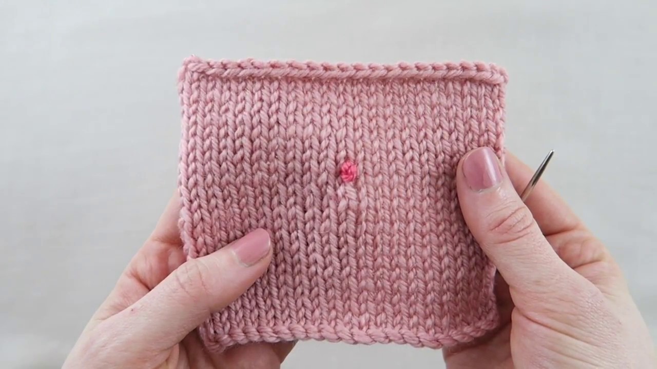 How to sew French Knots YouTube