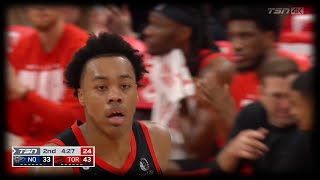 Scottie Barnes & Jakob Poeltl 2 Man Game! - Raptors vs Pelicans | Feb 23, 2023