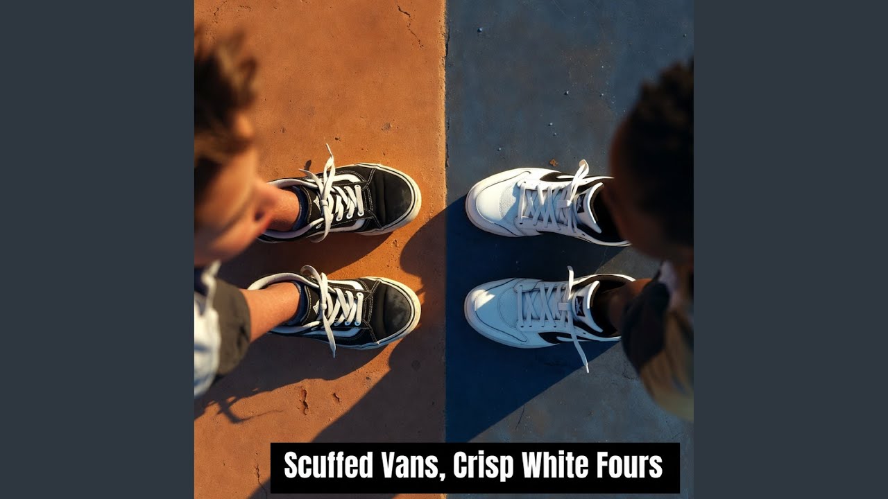 Scuffed Vans, Crisp White Fours cover