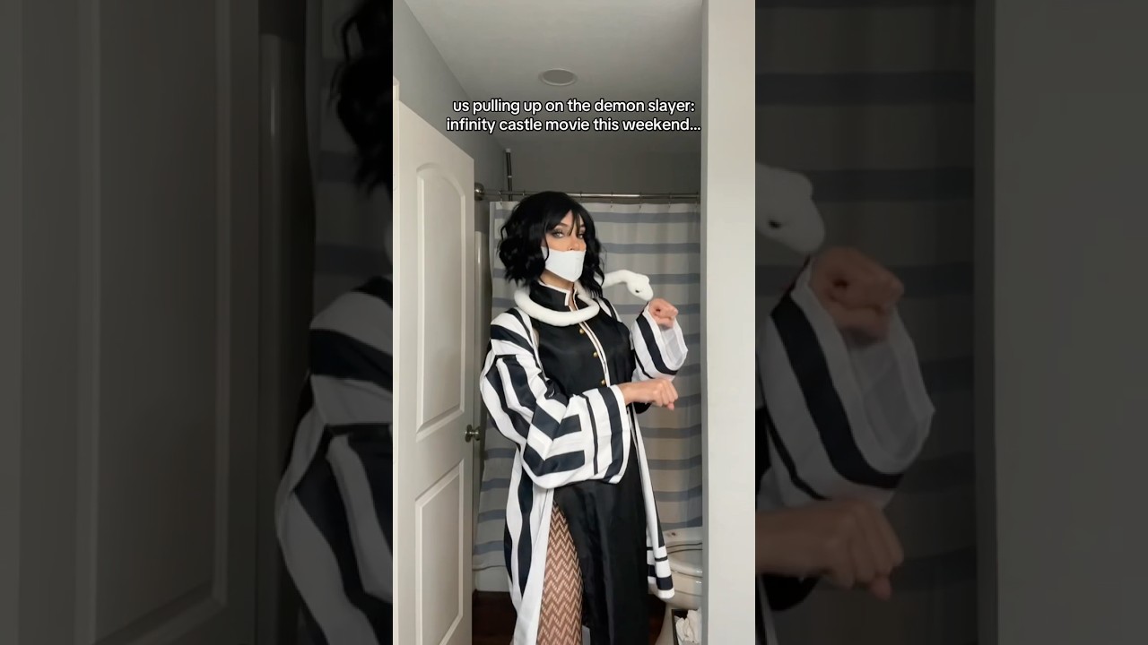 you got the 🍿, I’ll bring the snakes. *snacks* #obanaiiguro #demonslayer #obanaicosplay #anime