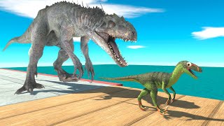 Run Away from Indominus Rex - Animal Revolt Battle Simulator