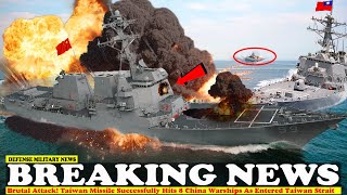 Serangan luar biasa! Rudal Taiwan Berhasil hancurkan Kapal Tiongkok di Selat Taiwan