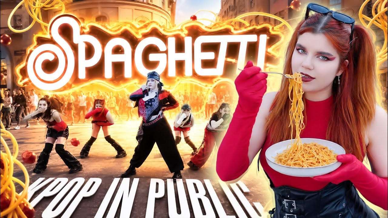 KPOP IN PUBLIC | ONE TAKE] LE SSERAFIM - 'SPAGHETTI' | Dance cover