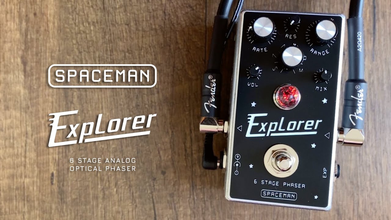 Spaceman Effects Explorer Red  Feedback Pedals : Feedback Pedals