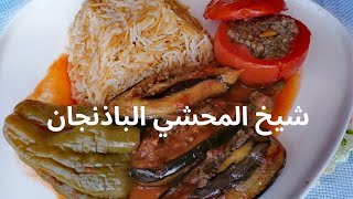 طريقة تحضير شيخ المحشي الباذنجان بأسهل طريقة و طعم رااائع best sheikh el mahshi recipe
