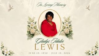 Celebration of Life for Sis. Gladys I. Lewis