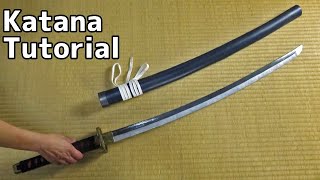 Katana Tutorial (Renewal edition) with Template - How to make cosplay katana, sword