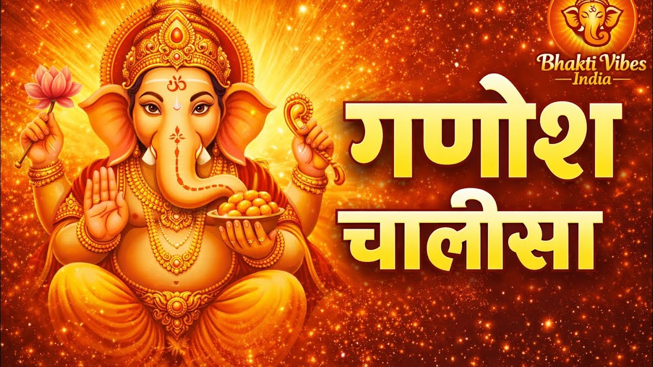 श्री गणेश चालीसा | Ganesh Chalisa | सुख-समृद्धि और विघ्न नाशक | Bhakti Vibes India । #bhakti #song 