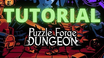 PUZZLE FORGE DUNGEON RELEASE - How to start tutorial strategy | New player guide |Tips and Tricks