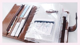 Updated Planner Flipthrough | Filofax Malden Ochre Personal Rings Setup | Ana Jolene