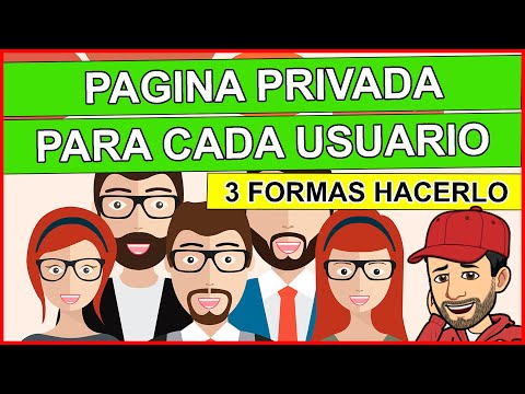 ?️ Pagina privada para cada usuario, client portal, 3 formas hacerlo, wordpress 94, tutorial español