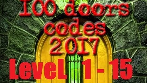 100 Doors 2018 Code Walkthrough - Level 1 - 15