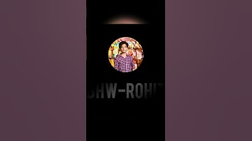 New Intro Video #shorts #intro #introvideo #youtubeintro #bhwrohit