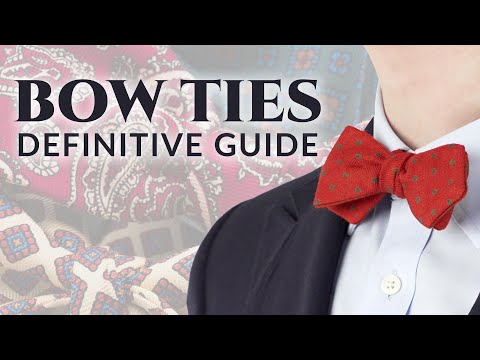 Bow Ties: An Accessory for Tuxedos & Everyday Wear