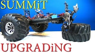 RC ADVENTURES - Traxxas SUMMiT Upgrades - BV1 - Jumbo Kong Tires & Savox Servos