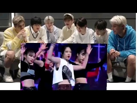 BTS Reaction - 'MIC DROP' Team B [@GIRLS PLANET 999]
