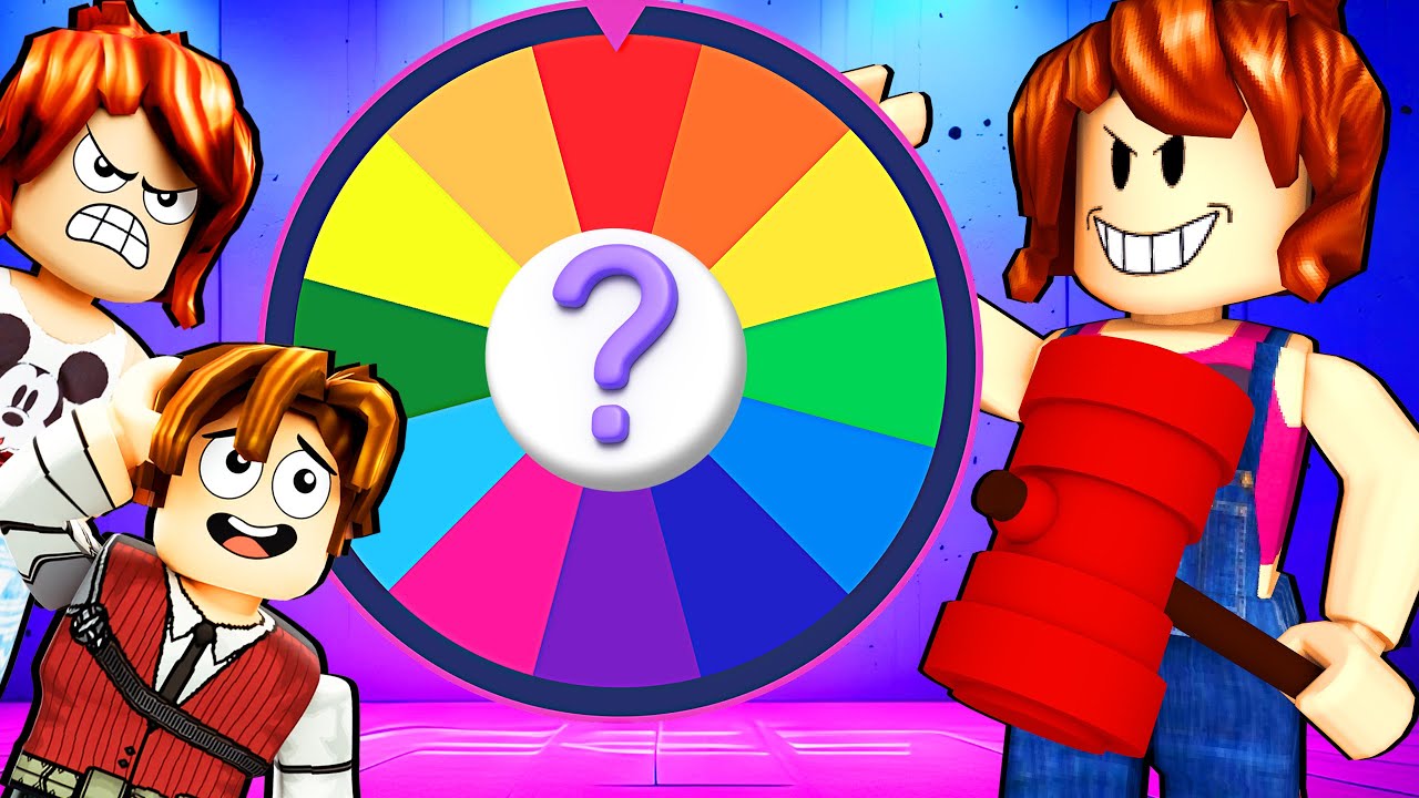 MARRETÃO...Mas a Roleta Decide o Desafio! (Flee The Facility)