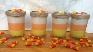 How to Make Candy Corn Mousse
