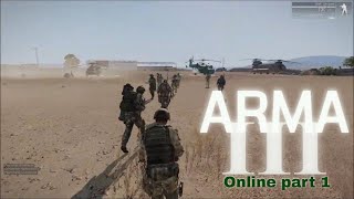 ARMA3 2020 Part 1 invade&annex Altis 77th JSOC Online server