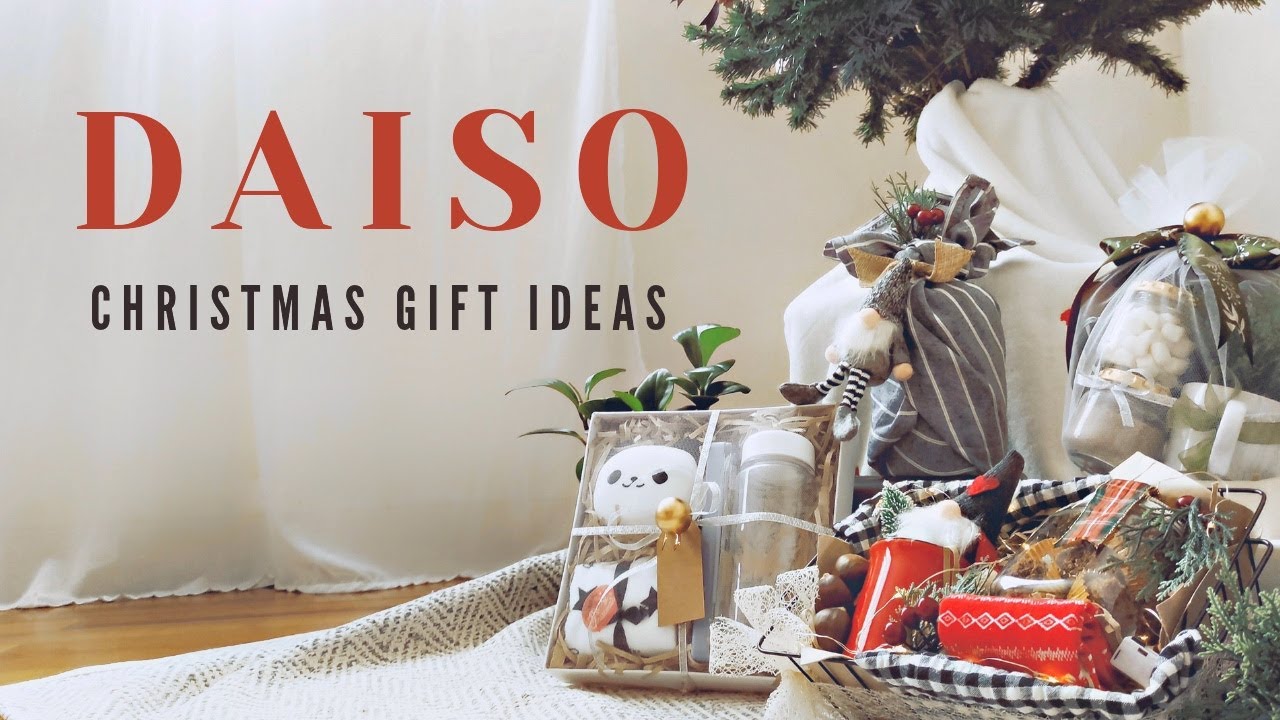 DAISO CHRISTMAS GIFT IDEAS 2021 DIY Gift Boxes / Baskets on a budget