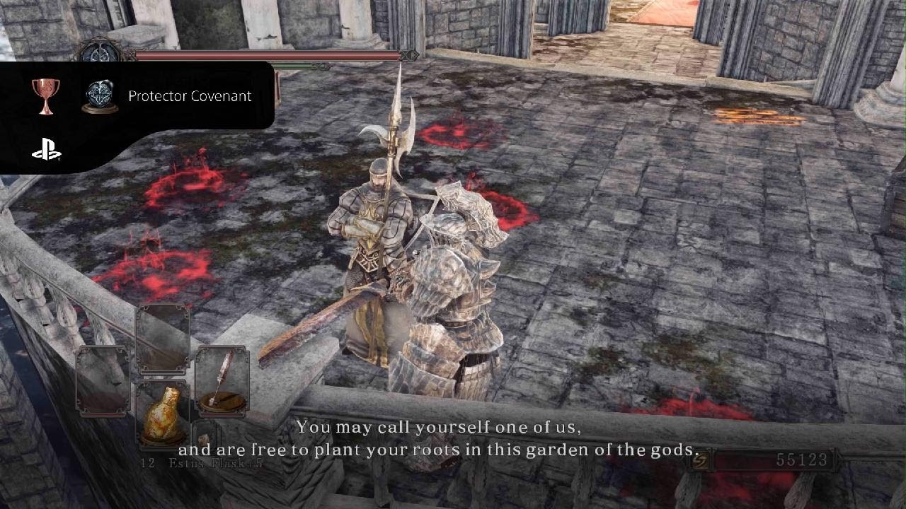 Dark Souls II: Scholar of the First Sin ~ Protector Covenant Trophy
