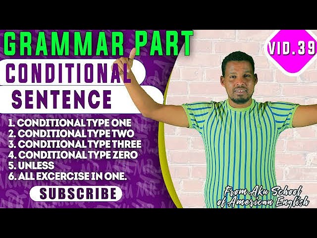ALL CONDITIONAL SENTENCE TYPE 0,1,2,3,UNLESS & EXCERSICE IN ONE VEDIO. class=
