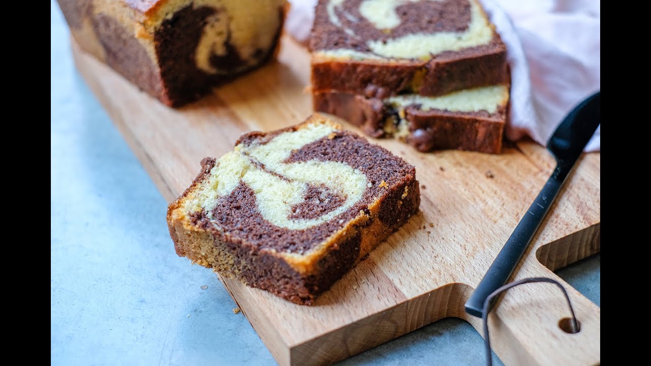 In de mix - Eigen Cake: Marmercake