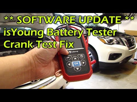 isYoung GC-4217 Battery Analzyer Software Update - FIX CRANK TEST