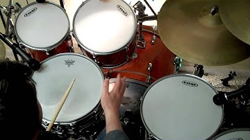 Part 5 (Cont.): How to Play Rudiments on the Drum Set - Single Drag Tap