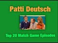 Patti Deutsch Top 20 Episodes of Match Game